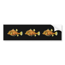 Helmet Cowfish Bumper Stickers