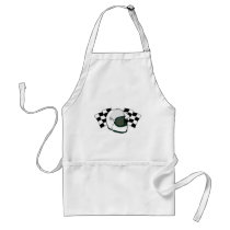 Helmet & Flags Apron