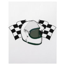 Helmet & Flags Custom Letterhead