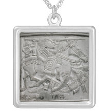 Helmet fragment, from Sutton Hoo Treasure Personalized Necklace