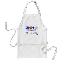 Helmet Grauate Boy and Girl 2010, 2011, & 2012 Aprons