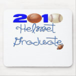 Helmet Grauate Boy and Girl 2010, 2011, &amp; 2012 Mouse Pads