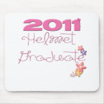 Helmet Grauate Boy and Girl 2010, 2011, &amp; 2012 Mousepads