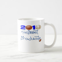 Helmet Grauate Boy and Girl 2010, 2011, & 2012 Mug