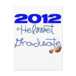 Helmet Grauate Boy and Girl 2010, 2011, &amp; 2012 Postcard