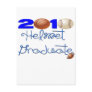 Helmet Grauate Boy and Girl 2010, 2011, & 2012 Post Cards