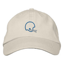 Helmet Outline embroidered hats