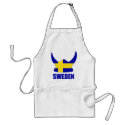 helmet_sweden_sweden10x10 aprons by nordic_gift_shop helmet_sweden_sweden10x10 aprons