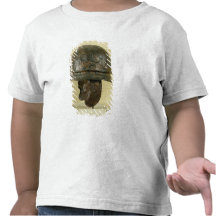 Helmet with cheek guards, from Alesia, Tene III T-shirts