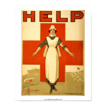 HELP, Australian Red Cross Poster posters by RetroCommunications HELP, Australian Red Cross Poster posters