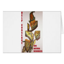HELP CONSERVE CARD