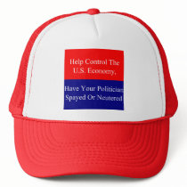 Help Control The U.S. Economy Hats