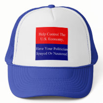 Help Control The U.S. Economy Mesh Hats