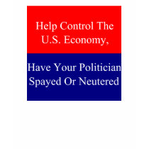 Help Control The U.S. Economy Tshirts