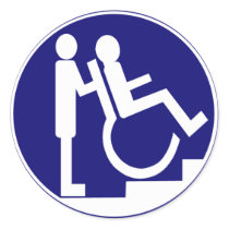 HELP DISABLES STAIRS FRIEND stickers by Sofia_Youshi HELP DISABLES STAIRS FRIEND stickers
