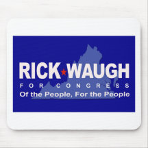 Help Dump Eric Cantor - Rick Waugh for Congress! Mousepads