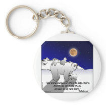Help Each Other Keychain