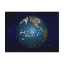Help Earth postcards