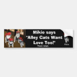 Help Get Cats off the Street. Bumper Stickers
