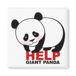 Help Giant Panda Magnet