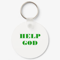 HELP GOD keychains by vanamali HELP GOD keychains