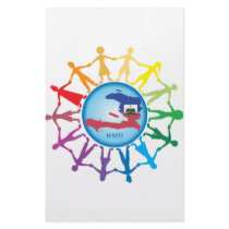 Help Haiti 2 Custom Stationery