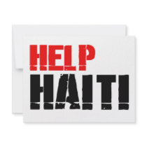 HELP HAITI 3 CUSTOM ANNOUNCEMENT