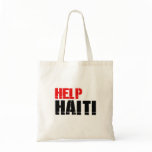 HELP HAITI CANVAS BAG