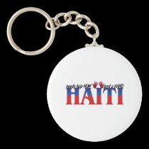 help haiti keychains