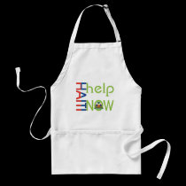 help haiti now aprons