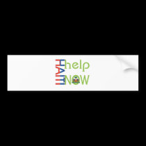 help haiti now bumper stickers
