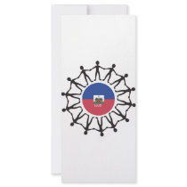 Help Haiti Customized Rack Card