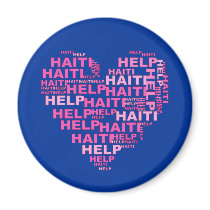 Help Haiti T shirt and Apparel Fridge Magnets