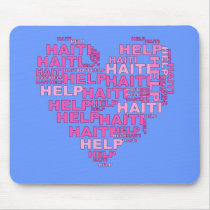 Help Haiti T shirt and Apparel Mousepad