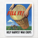 Help Harvest War Crops Mousepad
