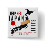 HELP HEAL JAPAN #3 PINS