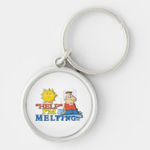 "HELP" I'm Melting Keychain