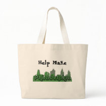 Help Make Philadelphia Green bags by GreenPhiladelphia Help Make Philadelphia Green bags