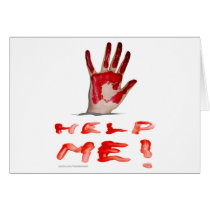HELP ME HALLOWEEN T-SHIRTS AND GIFTS cards