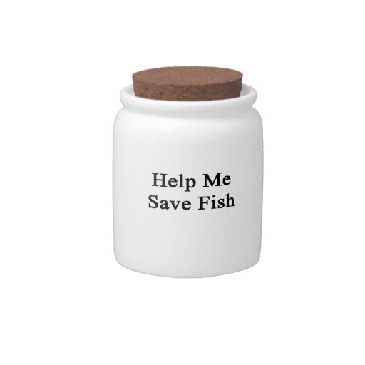 Help Me Save Fish Candy Dish