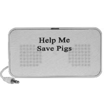 Help Me Save Pigs Laptop Speakers