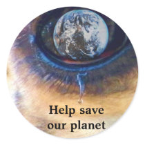 Help save our planet/ Earth Day_Sticker by ELENNE Help save our planet/ Earth Day_Sticker