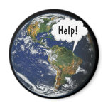 HELP! Save the World magnets