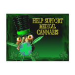 Help Support Medical Cannabis postcards