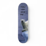 HELP the polarbear Skateboard