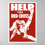 Help The Red Cross posters