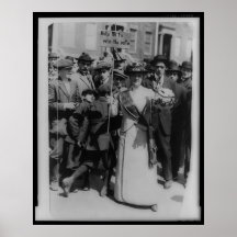 Help Us To Win The Vote Women's Suffrage Poster