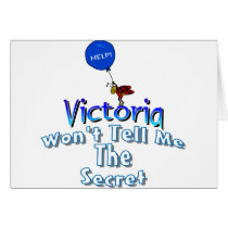 Help! Victoria Won't Tell Me cards