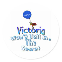 Help! Victoria Won't Tell Me stickers by fashionfiles Help! Victoria Won't Tell Me stickers
