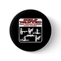 Help Wanted Many Positions Black buttons by WhiteTiger_LLC Help Wanted Many Positions Black buttons